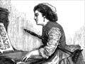 A few moments at the piano, late 19th century