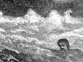 Rowing a lifeboat, 1881