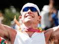 Cameron Brown winning Ironman New Zealand, 2007