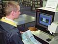 Self-issuing machine, Wellington Central Library, 1995