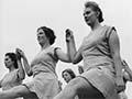 Training physical welfare instructors, 1944
