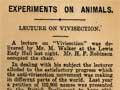 An anti-vivisection lecture