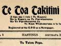 <em>Te Toa Takitini</em>, 1921