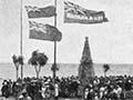 Unveiling of the cairn at Maketū, 1940