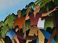 Mural in the Wellington Centennial Memorial