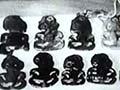 Pacific artefacts in the Oldman collection, 1947