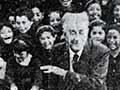 Alfred Hill performing a haka