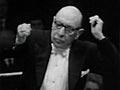 Composer Igor Stravinsky conducts the National Orchestra in 1961