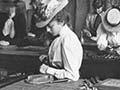 Woodcarving class, Wellington Technical School, 1897