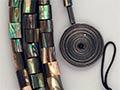 Warwick Freeman pāua necklace, 1987