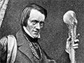 Richard Owen with moa bones 