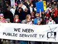 Funeral march for TVNZ7
