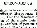 Horowhenua land dispute
