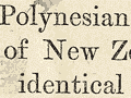 An Indian origin? (2nd of 3)
