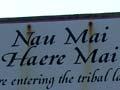 Welcome sign