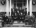 Managers and directors of the Wairarapa Farmers' Co-operative Association (WFCA) at the Masterton home of Myer Caselberg