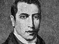 Engraved portrait of Samuel Leigh