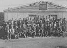 Lloyd Mandeno (with hat, centre of front row)
