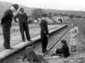 Nelson railway closure protest, September 1955