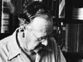 Conchologist  Arthur William Baden Powell at work, 1940