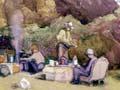 'Three campers' by Dorothy Kate Richmond, 1929