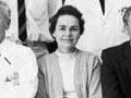Medical staff, including Jean Sandel (front row, third from left) , at New Plymouth Hospital, 1969