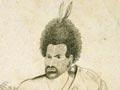 Engraved portrait of Te Pahi