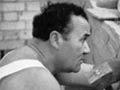 Īnia Te Wīata carving the pouihi for New Zealand House in London, 1960s