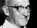 John Weeks at Auckland Institute and Museum, 15 March 1955