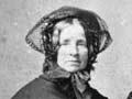Eliza Wohlers in a hat and scarf. 