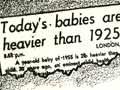 Heavier babies