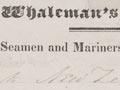 Interactive: Whaleman’s shipping paper