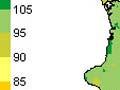 Rainfall during El Niño and La Niña