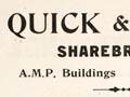 Advertisement for sharebrokers