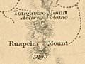 Crop of hydrographic survey map