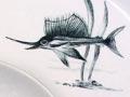 Fish on a plate