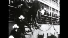 Video: OC-F4361 NEW ZEALAND FOOTBALLERS: THE ALL BLACKS’ ARRIVAL & RECEPTION AT AUCKLAND, 1906