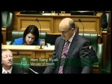 Minister of Health speaks in Parliament