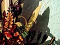 Retro floral arrangement