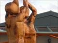 Netball sculpture