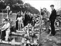 Laying the main, 1901