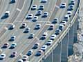 Auckland motorway traffic