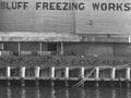 Bluff freezing works