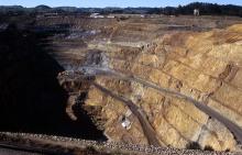 Large open-cast mine