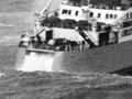 The <em>Aramoana</em> in heavy seas