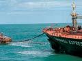 Offshore slurry pipe