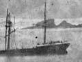 The <em>Surat</em> beached near the Catlins River