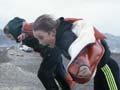 Battling Wellington’s wind