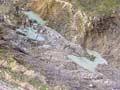 Dammed stream, Gisborne 6 August 2002