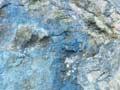 Copper staining, Kawau Island 